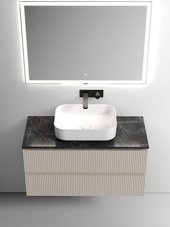 Тумба под раковину Sancos SNOB T SNT100CE 100х40 подвесная цвет бежевый