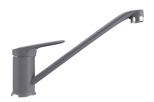 Смеситель для кухни Ulgran Quartz UQ-004-05 на мойку серый
