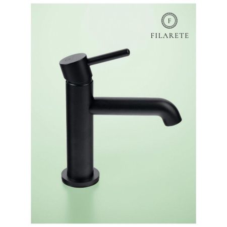 Смеситель Filarete Roun FL5020BL на раковину черный