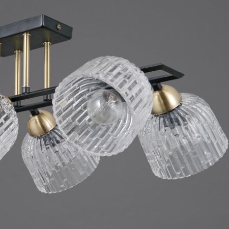 Люстра потолочная Illumico IL0794-6SQ-25BKAB ELITE