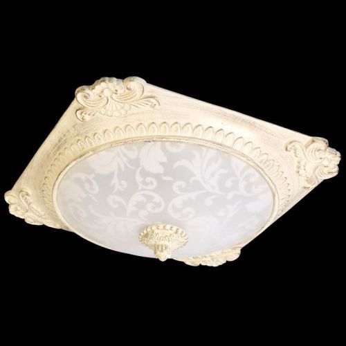 Люстра потолочная Natali Kovaltseva VENICE (ВЕНИЦЕ) VENICE II 11364/2W WHITE GOLD - фото 2