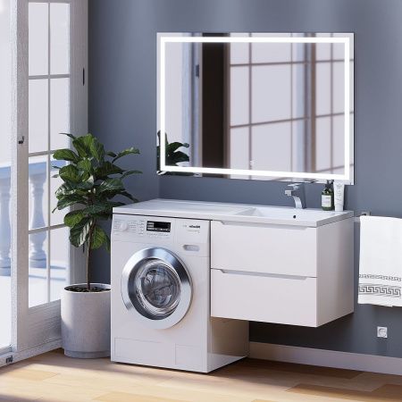 Тумба под раковину Uperwood Tanos 291020260 60х50 подвесная цвет белый