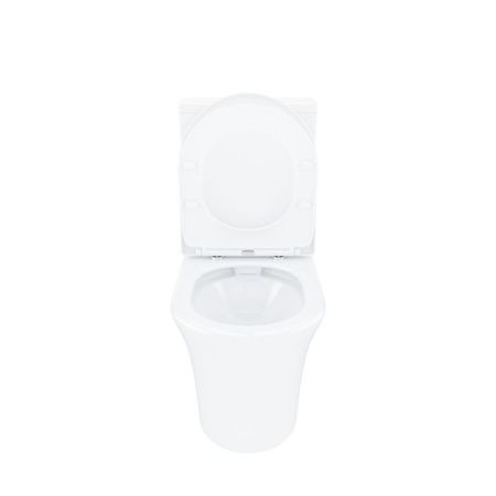 Унитаз-компакт напольный с бачком IDDIS Stone STNRDSEi24 белый с сиденьем микролифт  смыв воронка-водоворот
