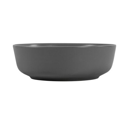 Раковина из сантехнического фарфора Aquatek ЕВРОПА AQ5558-MG 40х40 накладная цвет серый без отверстий под смеситель