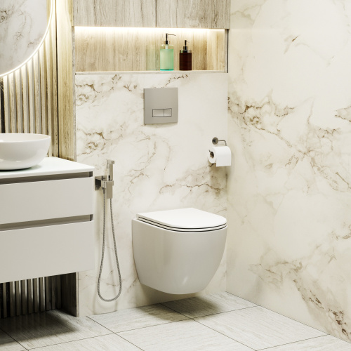 Клавиша смыва механическая Grossman Classic 800.T1.04.110.110 цвет хром матовый - фото 3 Клавиша смыва механическая Grossman Classic 800.T1.04.110.110 цвет хром матовый - фото 3