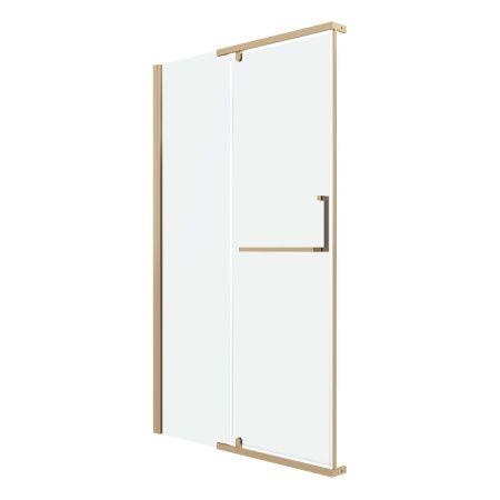 Душевая дверь Grossman Pragma 100.K33.03.120.32.00 120х195 стекло прозрачное профиль золото