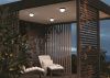 Уличный потолочный светодиодный светильник Maytoni Outdoor Mon O438CL-L12GF3K