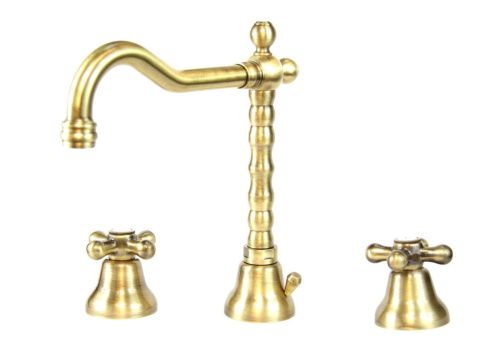 Смеситель Webert Armony AM750202065 на раковину бронза - фото 2