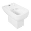 Чаша унитаза напольная BelBagno AURORA BB8604CPR/SC цвет белый без бачка с сиденьем микролифт безободковая каскадный смыв