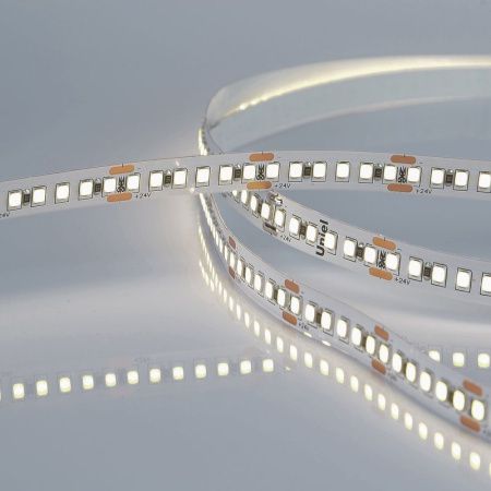 Светодиодная лента Uniel ULS-2835 ULS-2835-180LED/m-10mm-IP20-DC24V-17W/m-5M-4000K катушка в герметичной упаковке