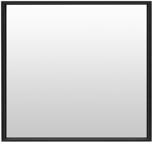Зеркало в ванную De Aqua Алюминиум 00261702 80х75 цвет черный - фото 2