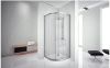 Душевой уголок Aquanet Alfa NAA2142 100х100 стекло прозрачное профиль хром без поддона