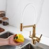 Смеситель для кухни Rose R658G на мойку золото