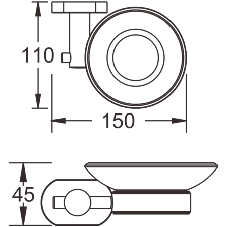 Мыльница BELZ B90002