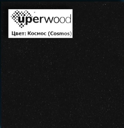 Раковина Uperwood Lotus Quartz 100 см 29192036 полувстраиваемая цвет черный - фото 3