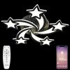 Люстра потолочная Natali Kovaltseva Star (Стар) INNOVATION STYLE 83018 BLACK