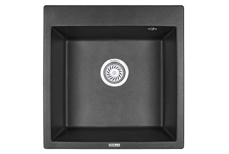 Кухонная мойка Granula 5102, ЧЁРНЫЙ 51х52 цвет черный поверхность матовая