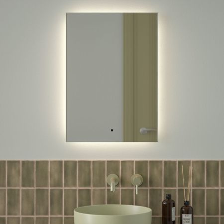 Зеркало с подсветкой Defesto GLOW DF 2504R 50х70 подвесное