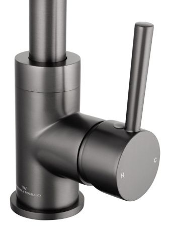 Смеситель для кухни Wonzon & Woghand WW-A21102-BGG на мойку серый