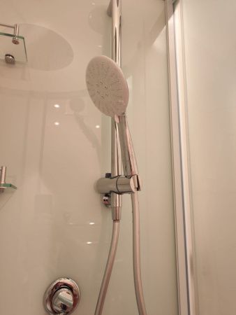 Душевая кабина Frank 133009 100х100 четверть круга с крышей ориентация универсальная