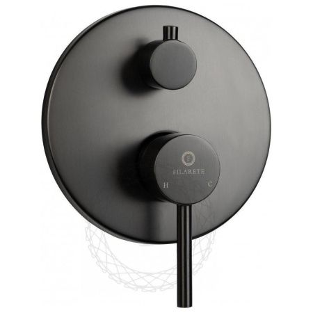 Душевая система Filarete FL1020BG встраиваемая в стену цвет серый
