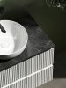 Тумба под раковину Sancos SNOB R SNR80W 80х40 подвесная цвет белый