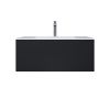Тумба под раковину Uperwood Parma Premium 3930205467 90х50 подвесная цвет черный
