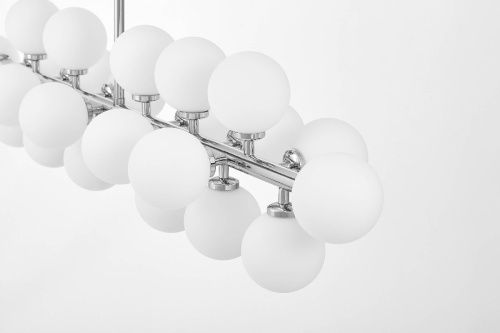Люстра на штанге Lumina Deco Marsiada (Марсиада) LDP 6033-24 CHR - фото 5