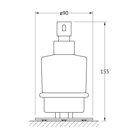 Дозатор Artwelle Universell AWE 003