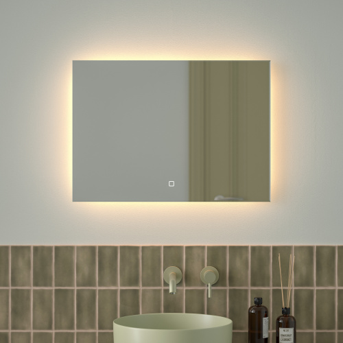 Зеркало с подсветкой Defesto GLOW DF 2514SH 70x50 - фото 3