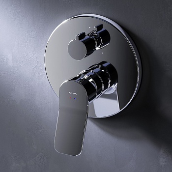 Смеситель для душа Am.Pm X-Joy F85A55000 встраиваемый в стену хром без термостата