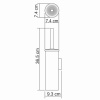 Ершик для унитаза WasserKRAFT 1057 Ершик для унитаза WasserKRAFT 1057