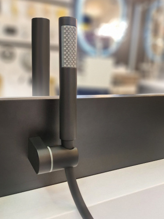 Смеситель для ванны AltroBagno Unione AltroBagnoUnione0221MB настенный черный матовый