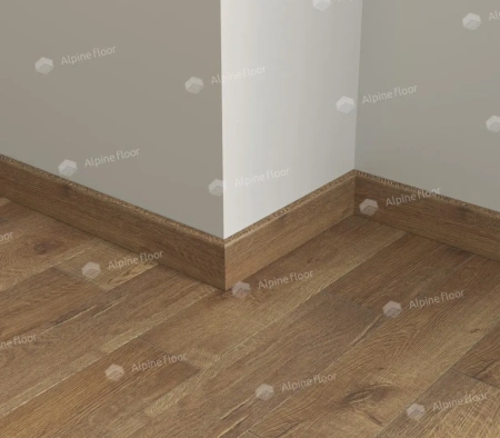 Напольный плинтус Alpine Floor Parquet Light SK 13-2 Коричневый толщина 1.25 см 2200х80