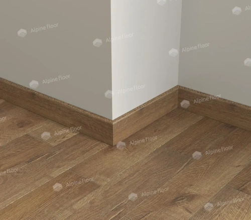 Напольный плинтус Alpine Floor Parquet Light SK 13-2 Коричневый - фото 2