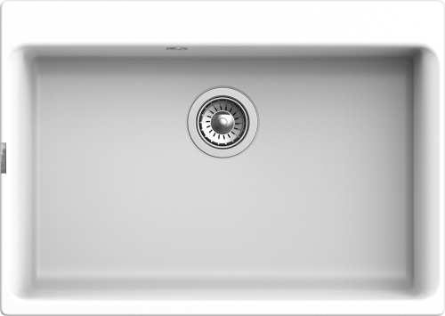 Кухонная мойка Rivelato AXEL Х-70 brina 73х52 цвет белый - фото 2