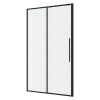 Душевая дверь Niagara Nova NG-84-L11CHB 110х195 стекло шиншилла профиль черный