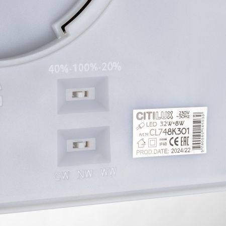 Светильник потолочный Citilux Norma (Норма) CL748K301