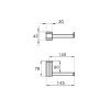 Бумагодержатель Stella Casanova CS 10014 CR00