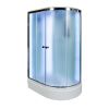 Душевая кабина AvaCan D312SLLED 120х90 асимметричная с крышей ориентация левая