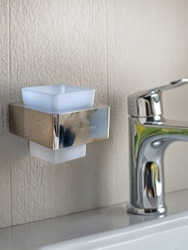 Стакан для зубных щеток AltroBagno Aperto AltroBagnoAperto080202Cr - фото 2
