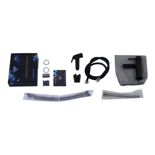 Смеситель Fashun A58101A-7 на раковину черный - фото 4