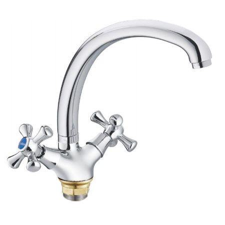 Смеситель для кухни Cron CN4242-3 на мойку хром