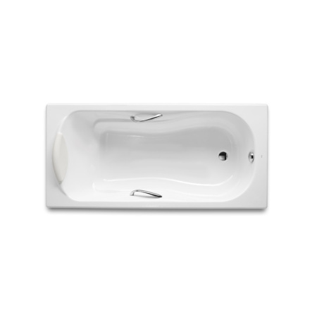 Ванна чугунная Roca 7.2332.G.000.R 150х80 пристенная прямоугольная без ножек