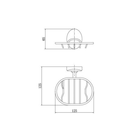 Мыльница Fashun A1602-1