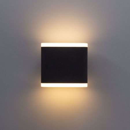 Уличный настенный светильник Arte Lamp Lingotto (Линготто) A8153AL-2BK