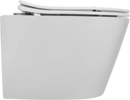 Унитаз подвесной Logan 00342543 белый с сиденьем микролифт безободковый смыв торнадо