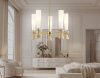 Люстра на штанге Ambrella Light Ceramo Modern (Церамо Модерн) LH75371
