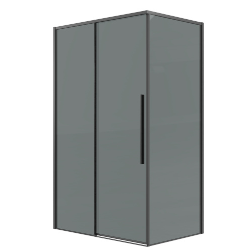 Душевой уголок Grossman Galaxy 120.K33.01.1090.42.10 100х90 стекло тонированное профиль графит матовый