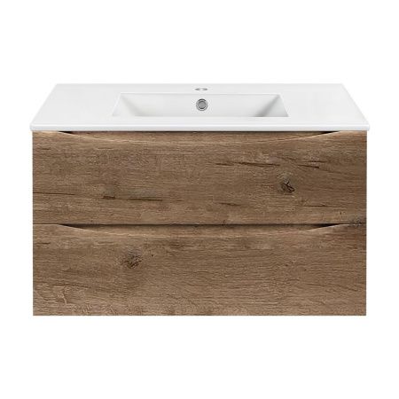 Тумба под раковину Vincea Mia VMC-2MC900VO 90х50 подвесная цвет коричневый